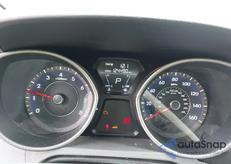 2013 Hyundai Elantra Gls from USA, damaged, VIN 5NPDH4AE7DH195342